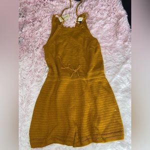 Yellow Gold Summery Jumpsuit